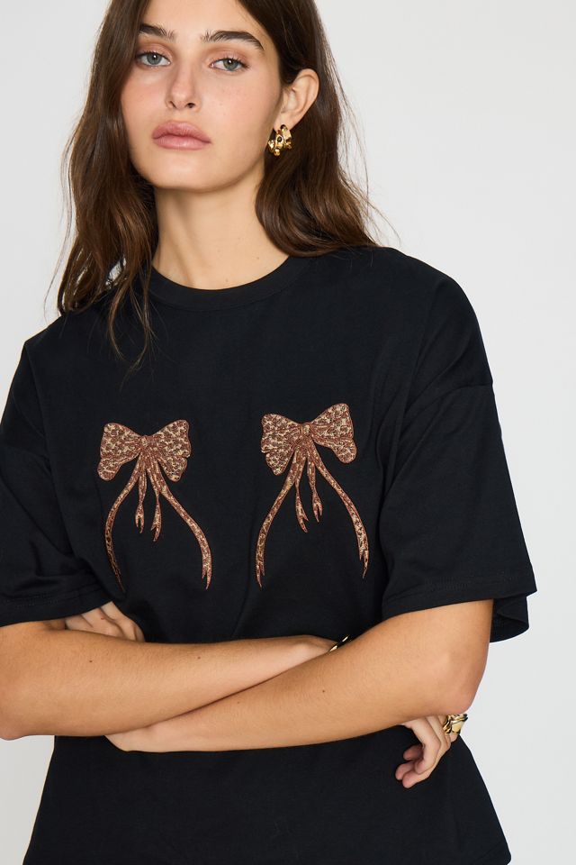 Gonna Midi con Fiocco Leopardato Maeva Never Fully Dressed #2