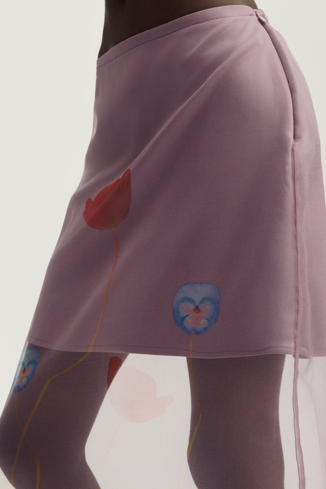 OhSevenDays Kim Sheer Chiffon Skirt