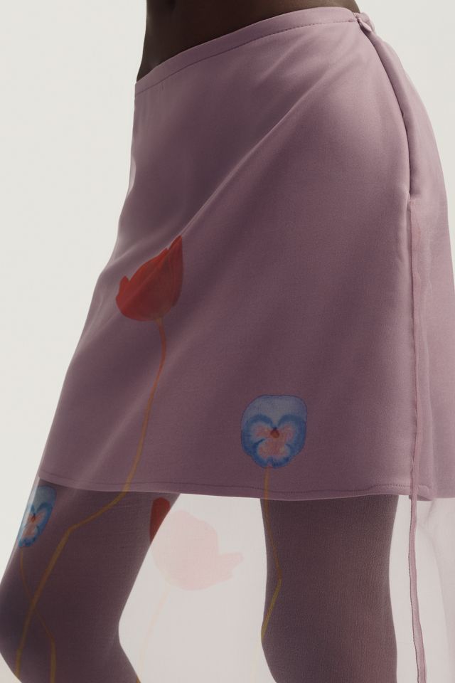 OhSevenDays Kim Sheer Chiffon Skirt #1