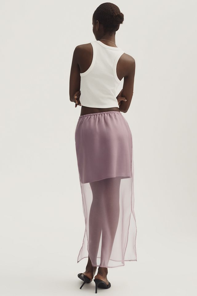 OhSevenDays Kim Sheer Chiffon Skirt #2