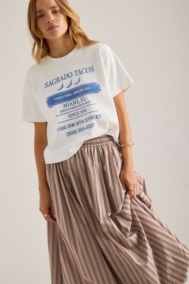 Falda Midi con Dobladillo Burbuja By Anthropologie #2