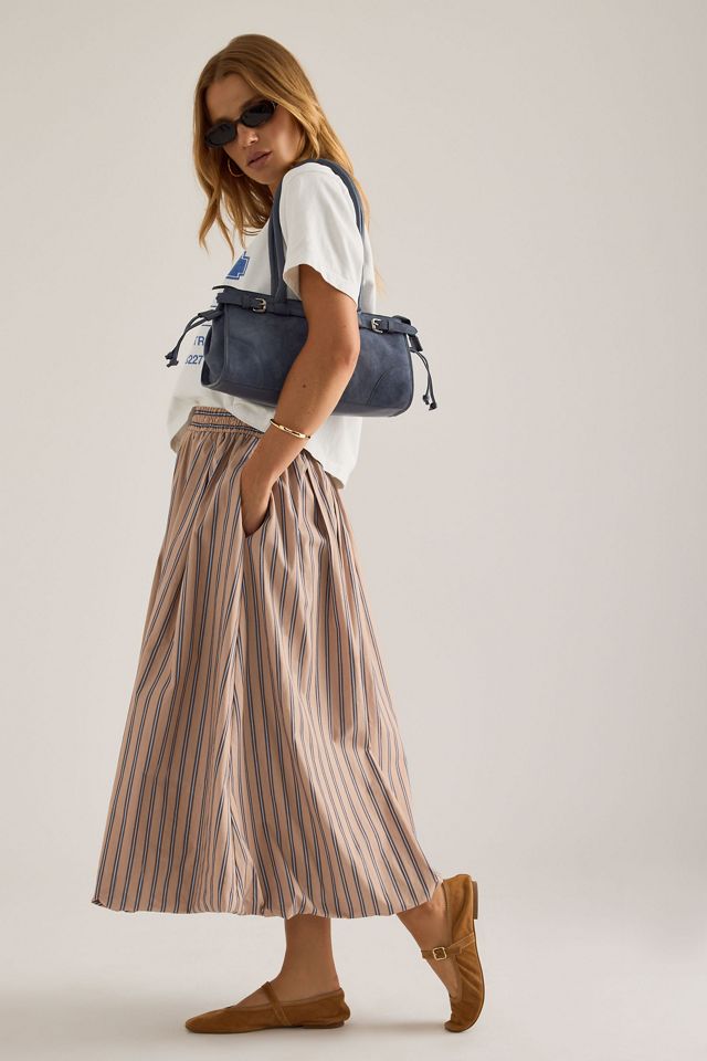 Falda Midi con Dobladillo Burbuja By Anthropologie #3