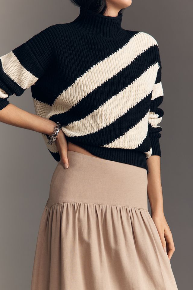 Bayse Delphine Drop-Waist Maxi Skirt #3