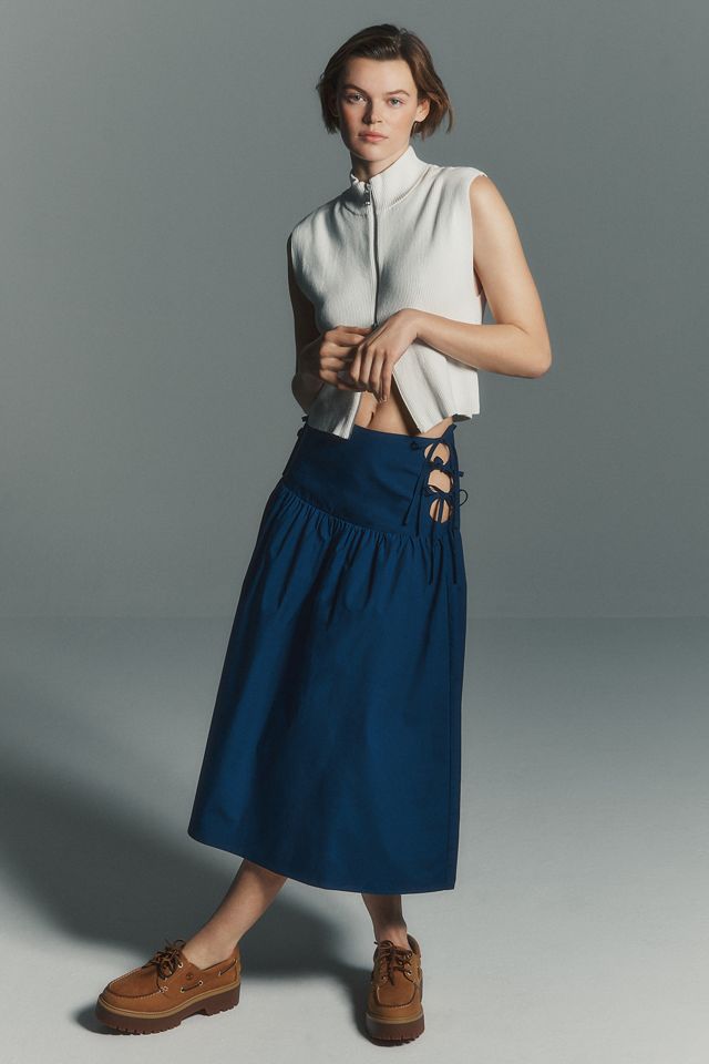 Allina Liu Break Midi Skirt #5