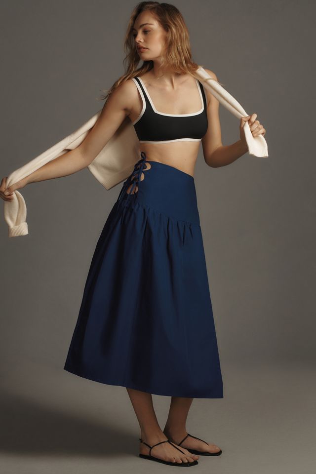 Allina Liu Break Midi Skirt #3