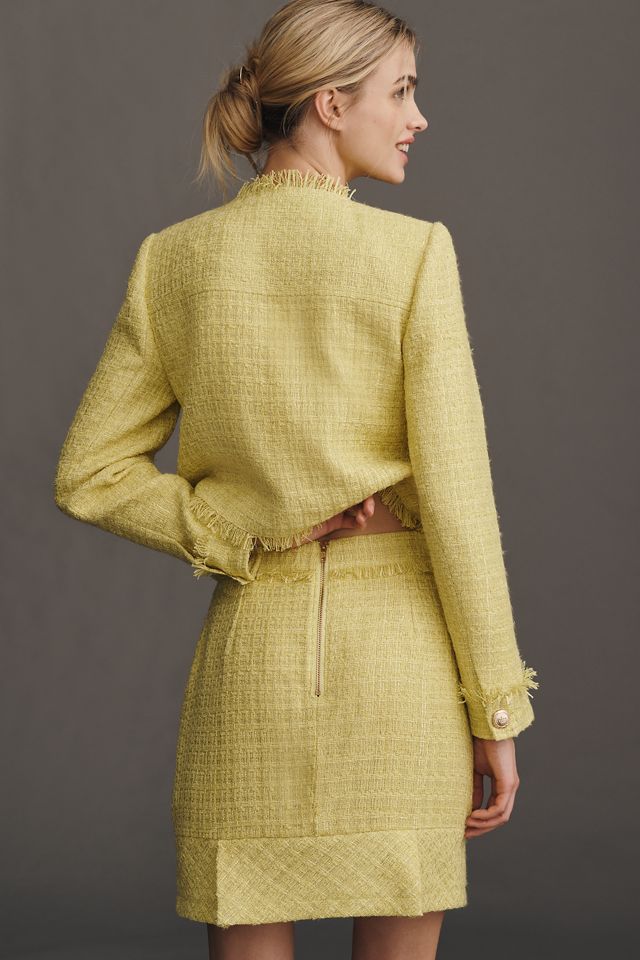 Walter Baker Bree Bouclé Tweed Mini Skirt #1