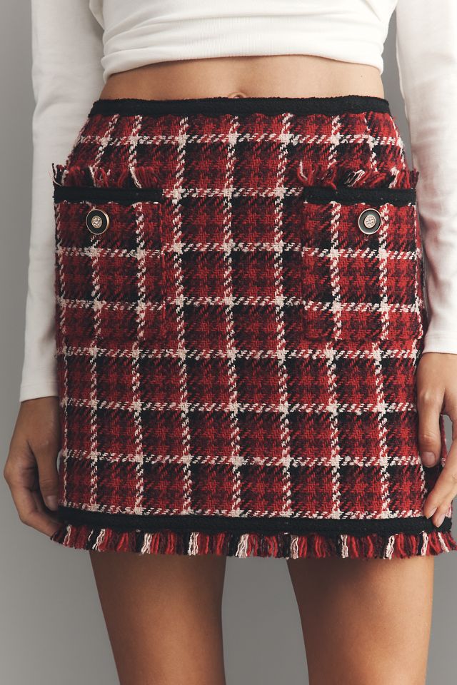 Walter Baker Ada Tweed Mini Skirt #3