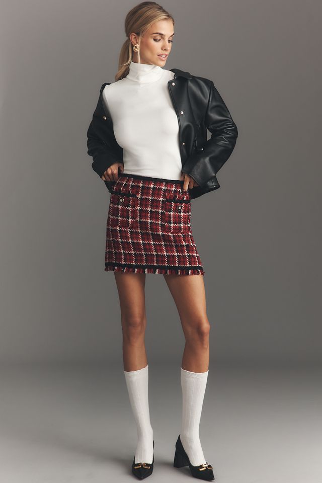 Walter Baker Ada Tweed Mini Skirt #5