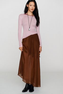 MON RENN Illume Midi Skirt