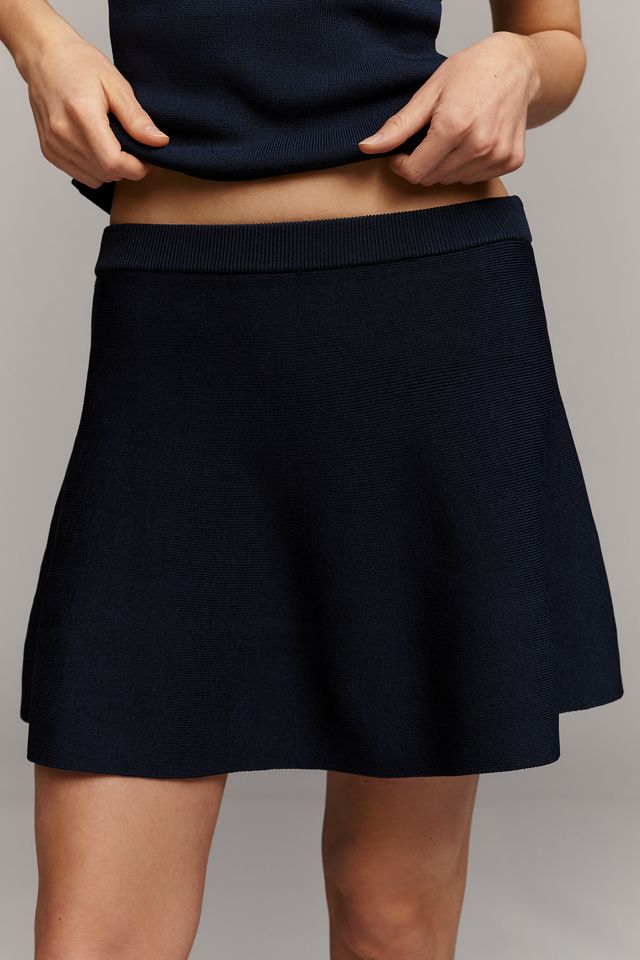 Maeve A-Line Mini Sweater Skirt #1