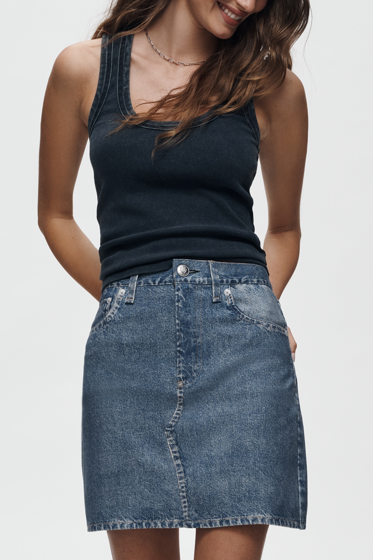 rag & bone Miramar Mini Skirt