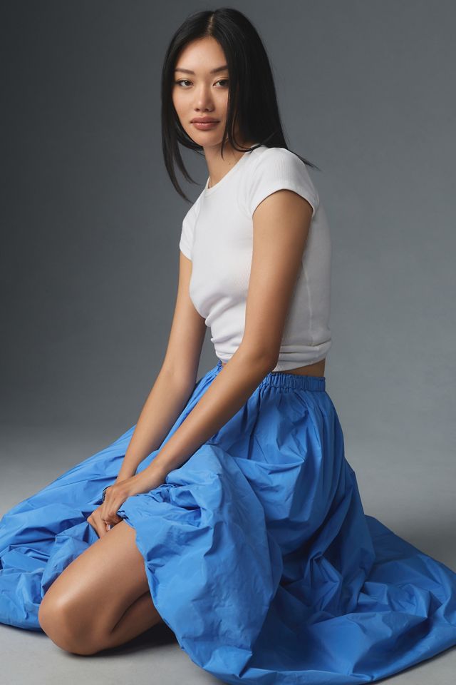 Maeve Bubble Maxi Skirt #3