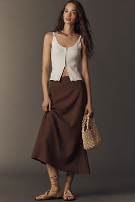 Maeve Smocked Mini Skirt | Anthropologie