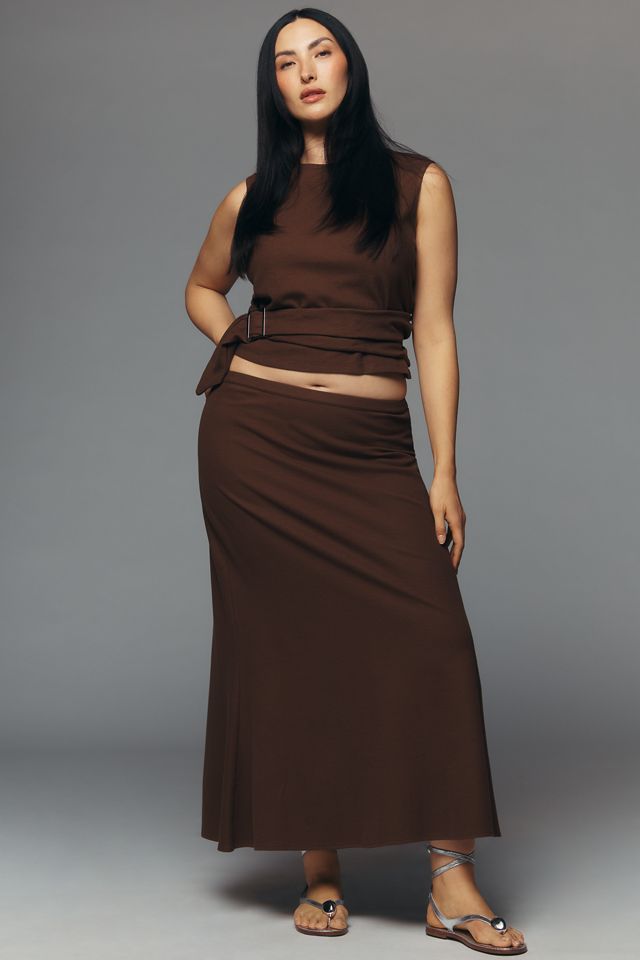 Maeve Knit Trumpet Skirt #4
