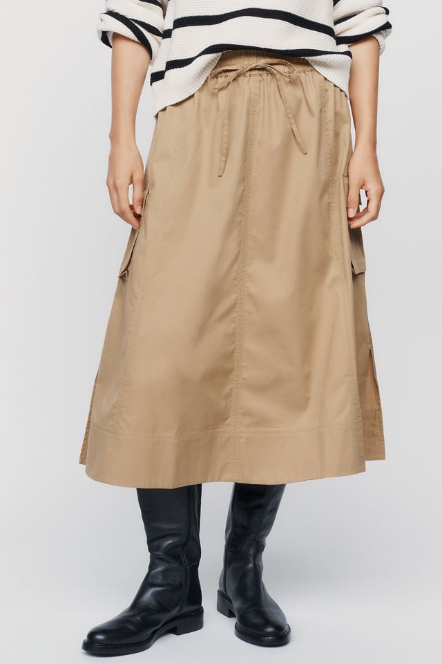 Maeve Utility Midi Skirt #1