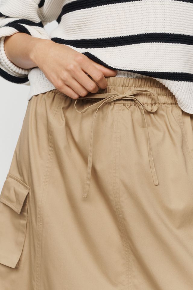 Maeve Utility Midi Skirt #3