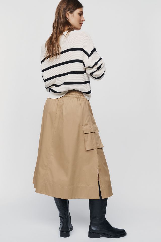 Maeve Utility Midi Skirt #4