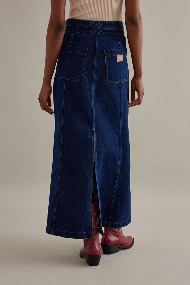 Seventy + Mochi Willow Denim Maxi Skirt #3