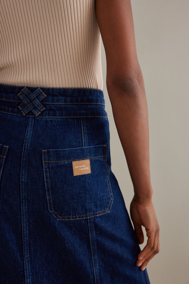Seventy + Mochi Willow Denim Maxi Skirt #6