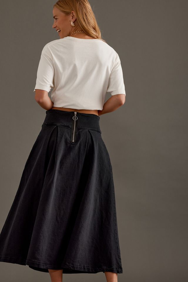 Seventy + Mochi Maddie Pleated Midi Skirt #1