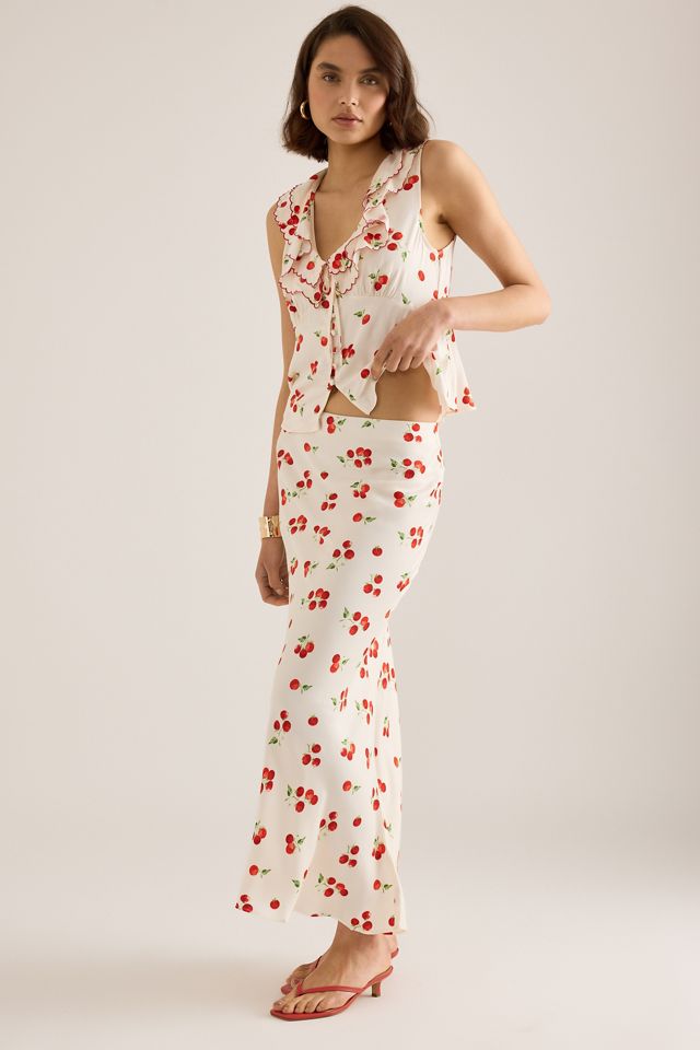 Falda Larga Milo con Estampado de Tomate de Nobody's Child #4