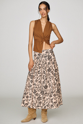 Exquise The Tobie Drop-waist Skirt By  In Multicolor