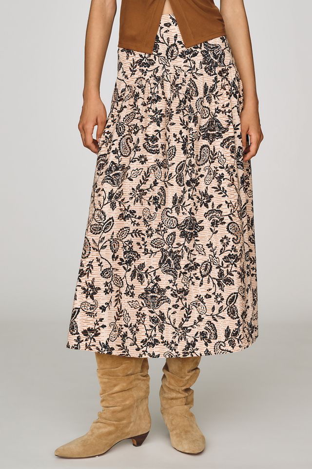 The Tobie Drop-Waist Skirt by Exquise #1