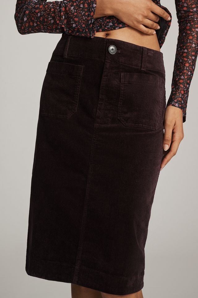 The Colette Corduroy Skirt by Maeve #1