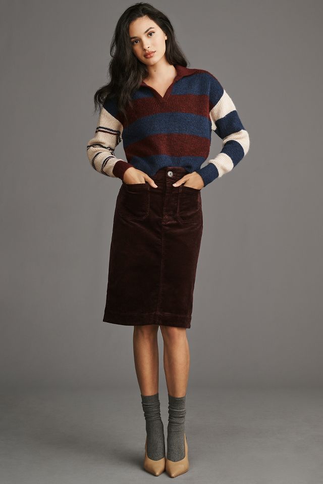 Corduroy skirt shop outfit queen