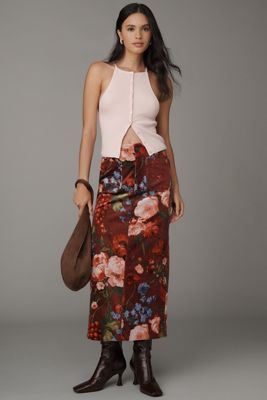 The Colette Corduroy Maxi Skirt by Maeve