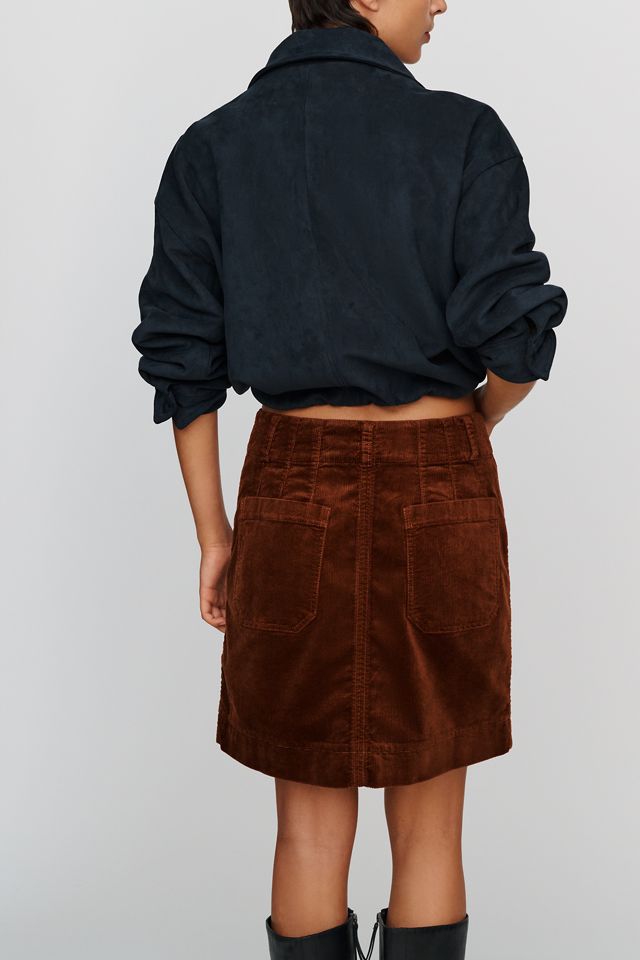 Maeve Colette Corduroy Mini Skirt #3