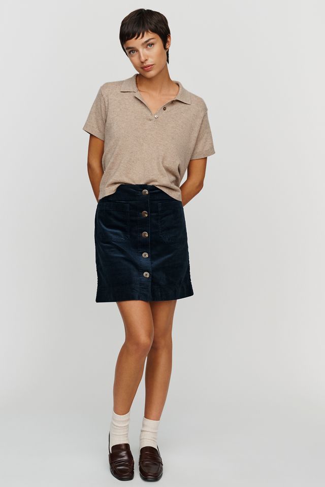 Maeve Colette Corduroy Mini Skirt #2