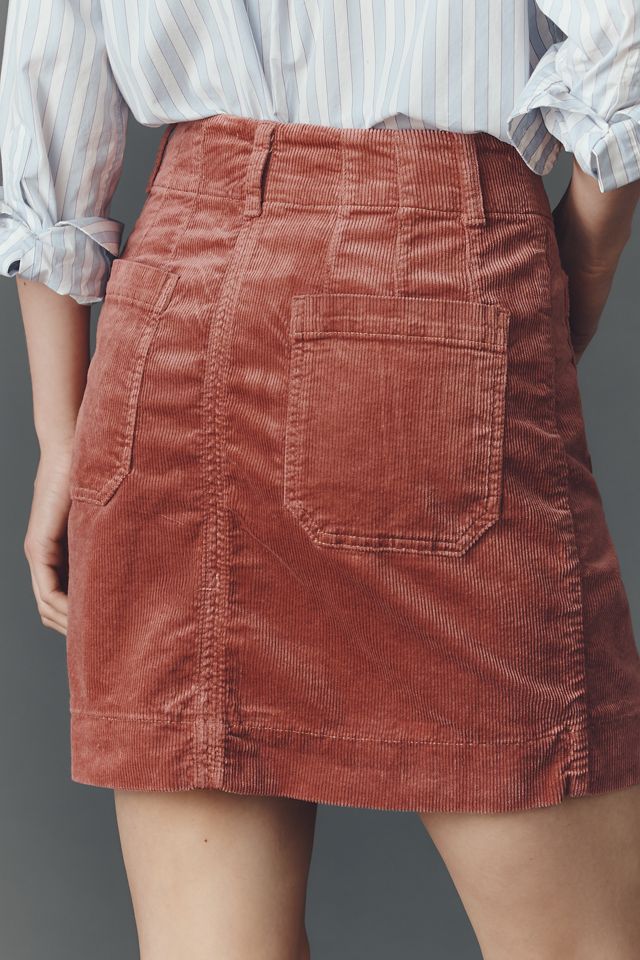 The Colette Corduroy Mini Skirt by Maeve #4