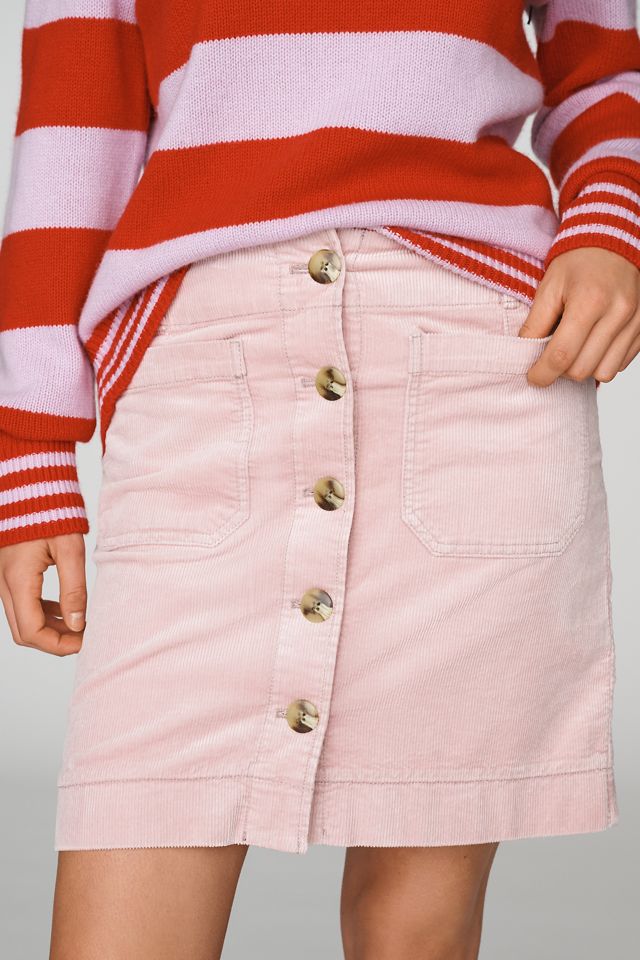 Maeve Colette Corduroy Mini Skirt #1