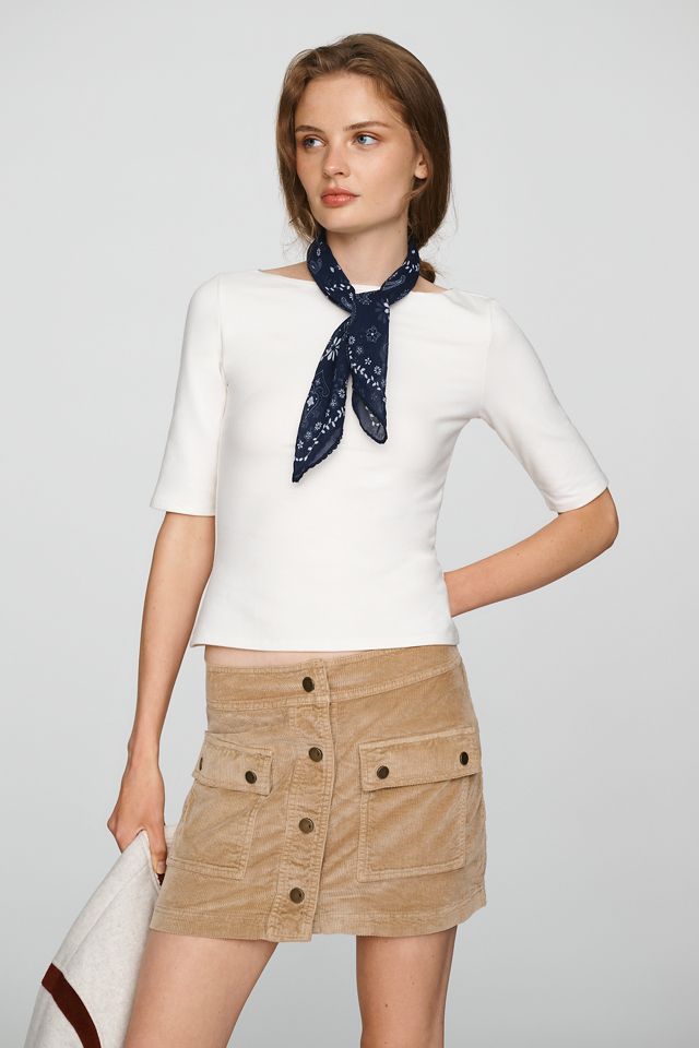 Pilcro Corduroy Utility Skort #2