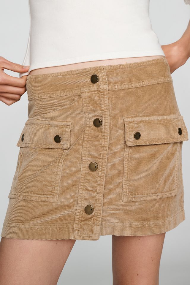Pilcro Corduroy Utility Skort #3