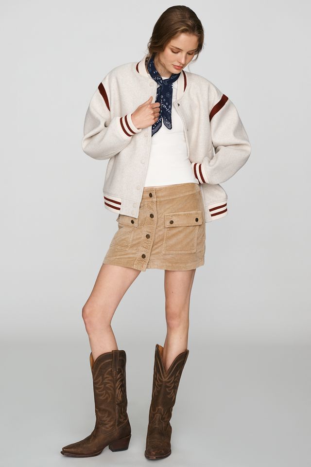 Pilcro Corduroy Utility Skort #1