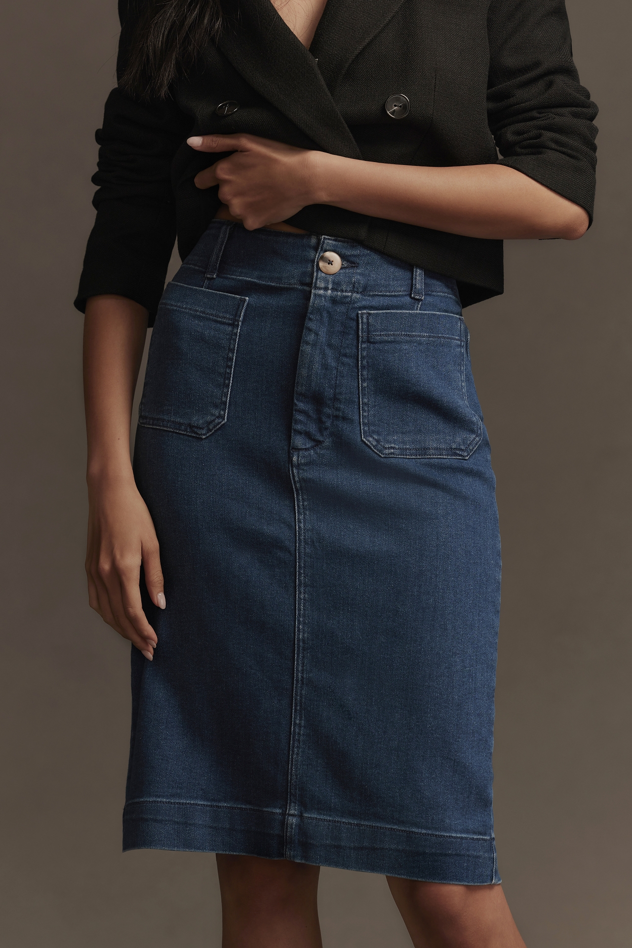 The Colette Skirt: Denim Edition