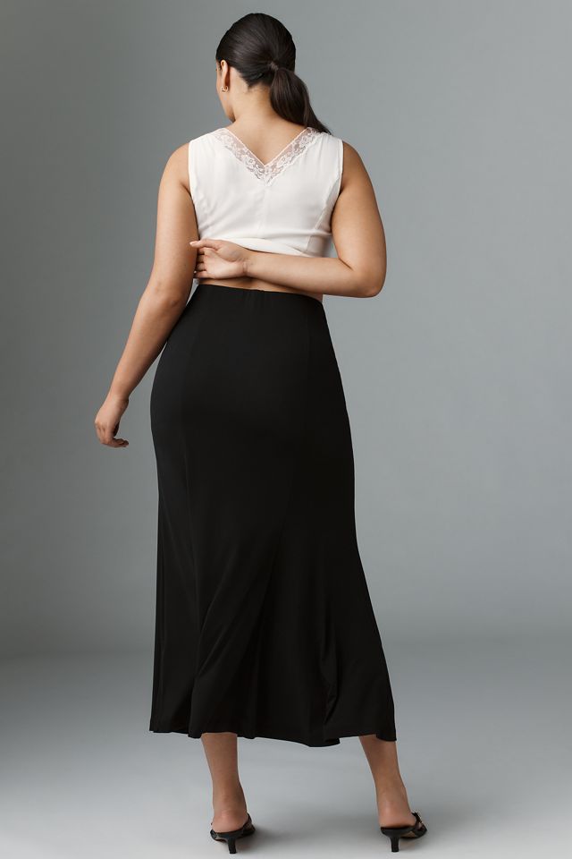 Eloquii Plus Trumpet Jersey Midi Skirt #2