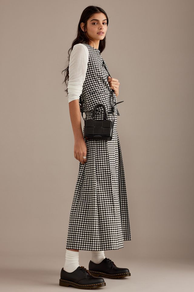 Jupe longue plissée à carreaux Kinga ALIGNE #1