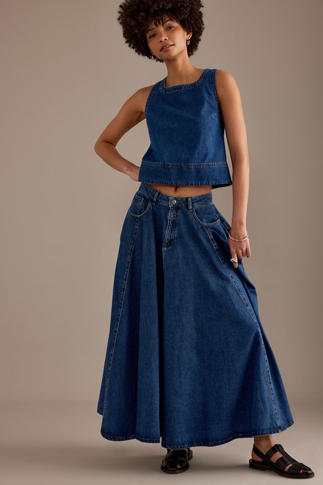 Luna Skirt - Denim