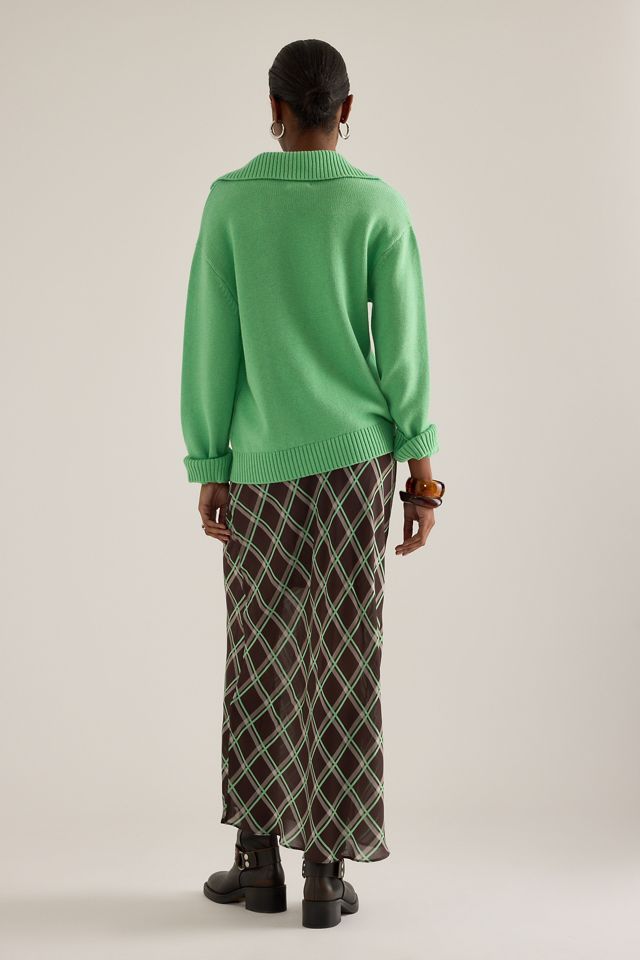 ALIGNE Yvonne Semi-Sheer Midi Skirt #5
