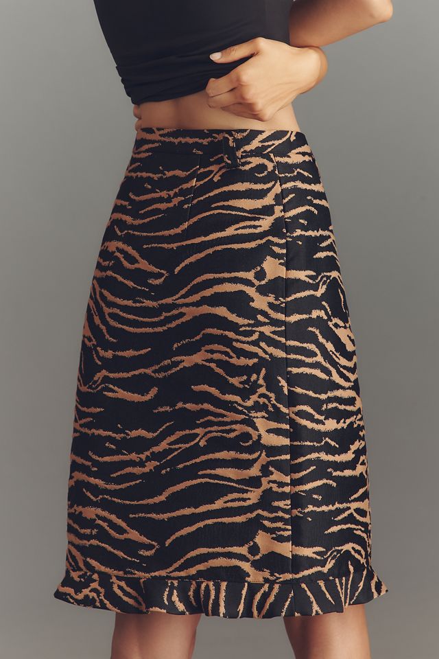 【Anthropologie】Baum und Pferdgartenセリンダニット スカート Baum und Pferdgarten Shania Sequin Pencil Skirt