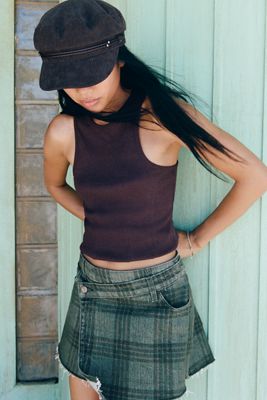 Pilcro Wrap Skort