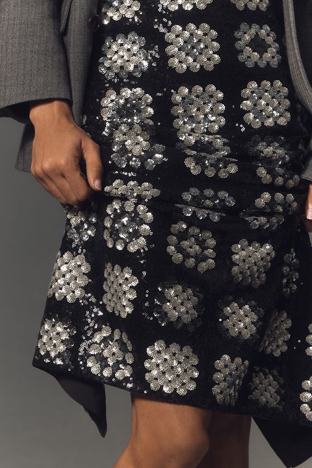 Le Superbe Glamour Granny Square Midi Skirt #3