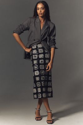 Hanky Panky Long-Sleeve Mock-Neck Lace Top | Anthropologie