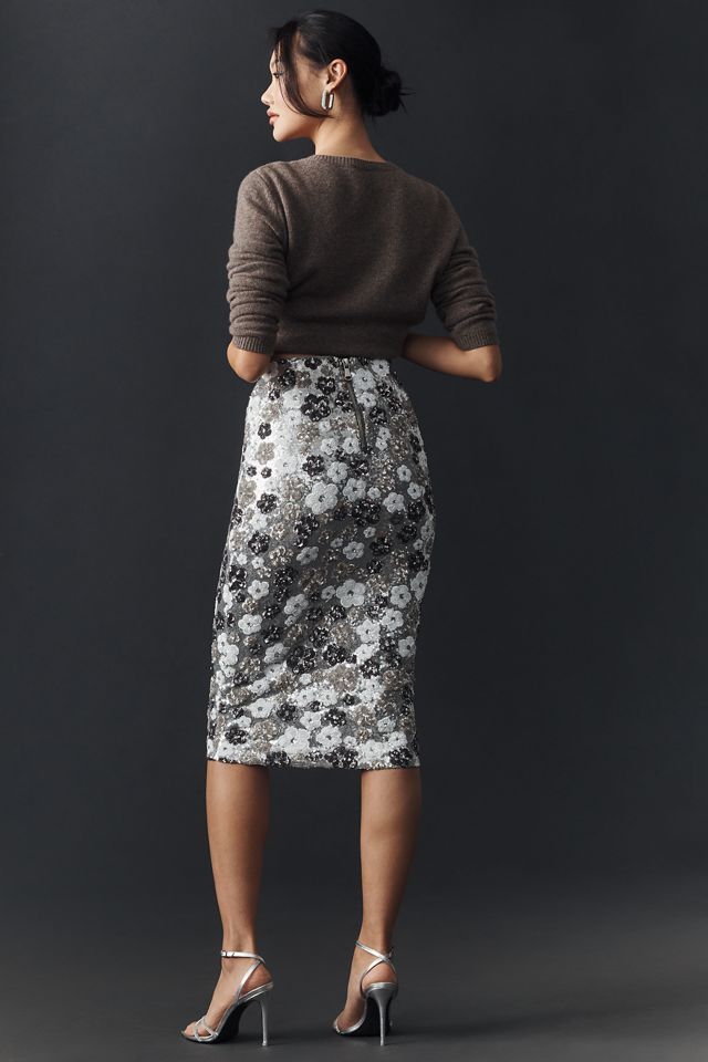 Le Superbe Liza Embellished Pencil Skirt #2
