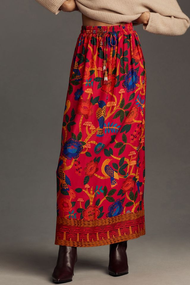 Farm Rio Printed Maxi Skirt #1