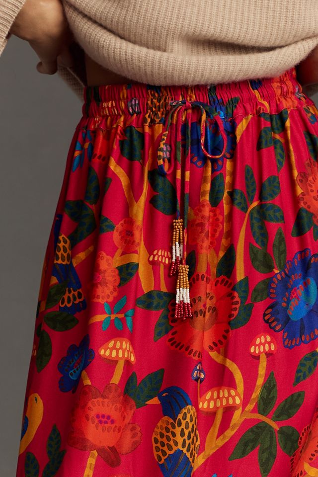 Farm Rio Printed Maxi Skirt #3