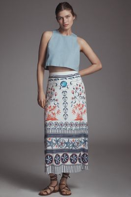 即発☆サイズS☆Farm Rio Vibrance Maxi Skirt Farm Rio Vibrance Maxi Skirt | Anthropologie